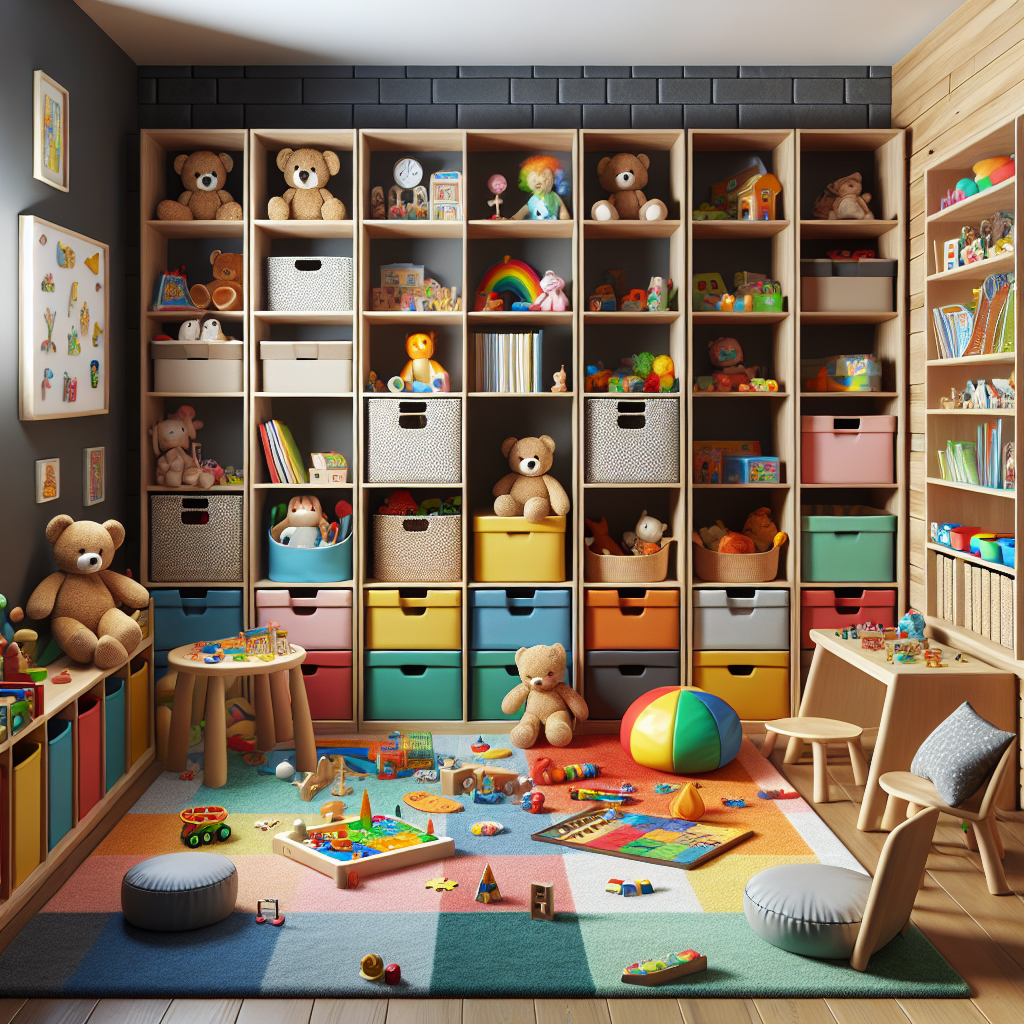 Strategies For Keeping Kids Playrooms Organized